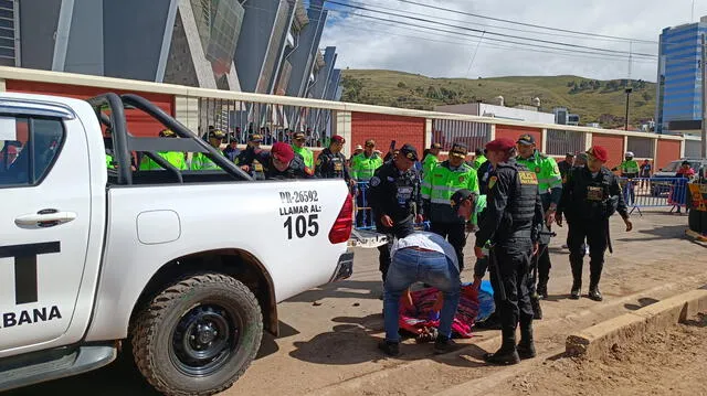 Danzanrín perdió la vida tras ser atropellada momentos antes de participar en la Fiesta de la Candelaria. Foto: Liubomir Fernández/La República   