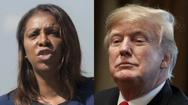 Letitia James, fiscal general de Nueva York, demandó más de 75 veces a Trump. Foto: Los Angeles Times. Letitia James, fiscal general de Nueva York, demandó más de 75 veces a Trump. Foto: Los Angeles Times.