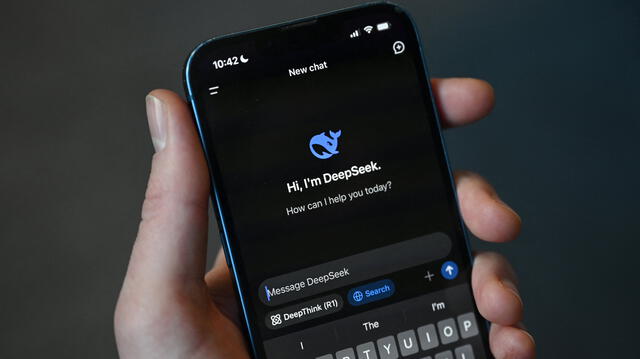 DeepSeek es la IA de China que superó a ChatGPT en Estados Unidos. Foto: difusión DeepSeek es la IA de China que superó a ChatGPT en Estados Unidos. Foto: difusión