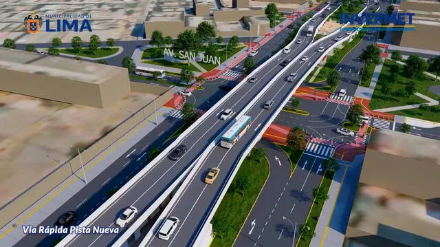 Así será la nueva Vía Rápida Pista Nueva