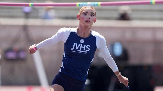 La atleta tiene formación en otros deportes y baile. Foto: Sky News.   