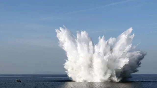 La explosión nuclear liberaría poca radiación debido a que sería bajo el agua. Foto: IStock La explosión nuclear liberaría poca radiación debido a que sería bajo el agua. Foto: IStock