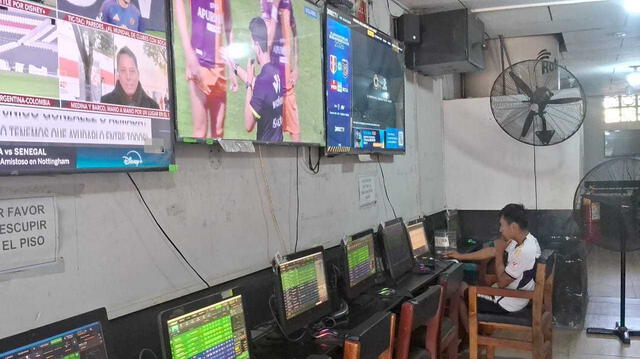 Casa de apuestas en Iquitos. Foto: Yazmín Araujo Casa de apuestas en Iquitos. Foto: Yazmín Araujo