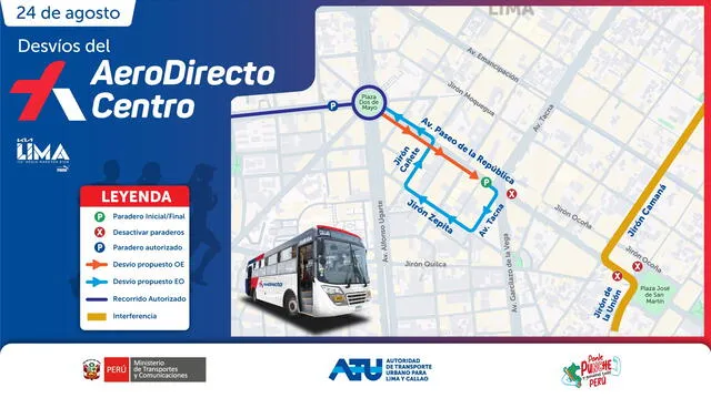 AeroDirecto Centro. AeroDirecto Centro.