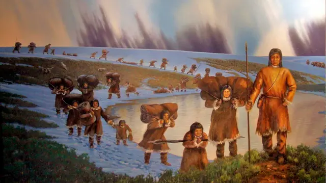 Las poblaciones humanas asiáticas utilizaron el estrecho de bering para migrar hacia el Nuevo Mundo. Foto: Invdes Las poblaciones humanas asiáticas utilizaron el estrecho de bering para migrar hacia el Nuevo Mundo. Foto: Invdes