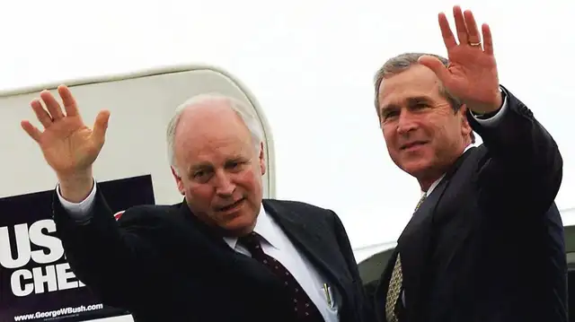  Dick Cheney fue secretario de Defensa bajo George H. W. Bush antes de ser vicepresidente. Foto: AFP<br>    