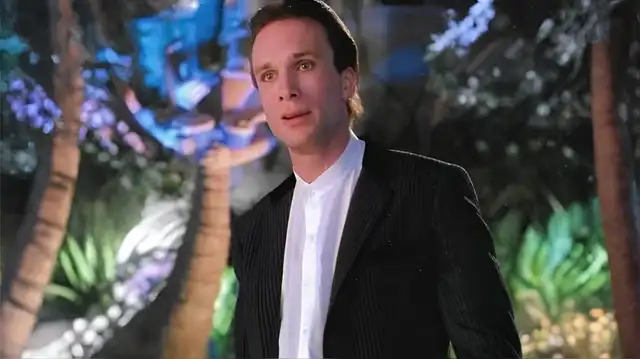 Actor Peter Greene como el villano Dorian en 'La Máscara'. Foto: New Line Cinema    