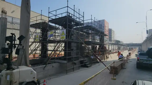 Avance de la nueva Vía Expresa Grau. Foto: Mabel Alva   