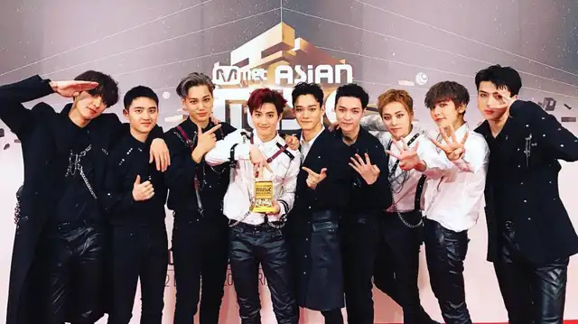 Chanyeol, D.O., Kai, Suho, Chen, Lay, Xiumin, Baekhyun y Sehun de EXO. Foto: SM Chanyeol, D.O., Kai, Suho, Chen, Lay, Xiumin, Baekhyun y Sehun de EXO. Foto: SM
