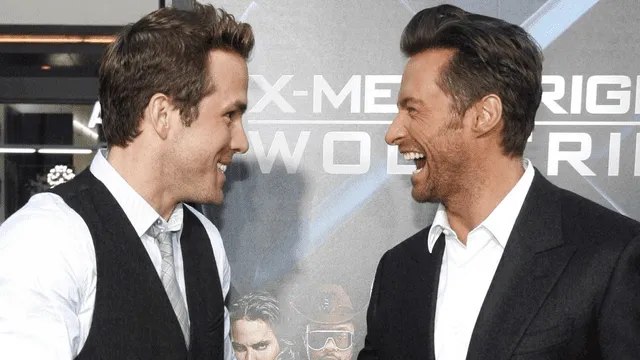 Ryan Reynolds reinició su contienda con Hugh Jackman tras algunos meses de ‘tregua’. (Foto: Difusión)