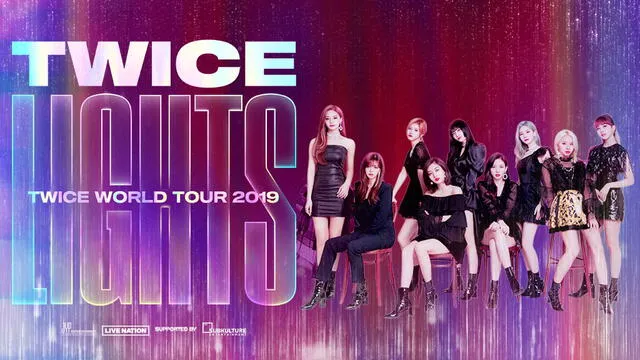 TWICELIGHTS: gira mundial de TWICE en el 2019. Foto: JYP