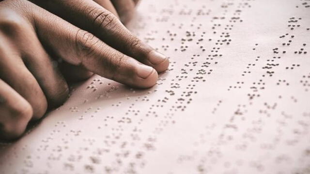 Lectura de Braille