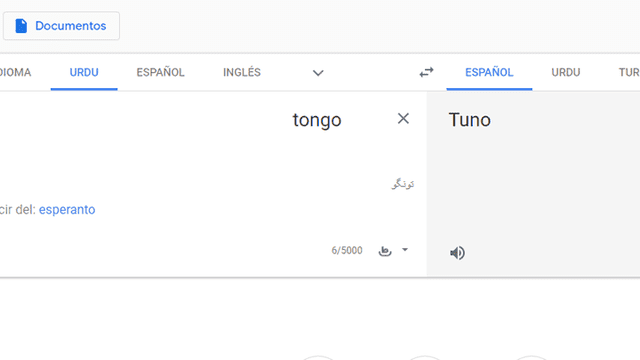 Google Translate: fanático de 'Tongo' escribió su nombre en el traductor y resultado sorprende [FOTOS]