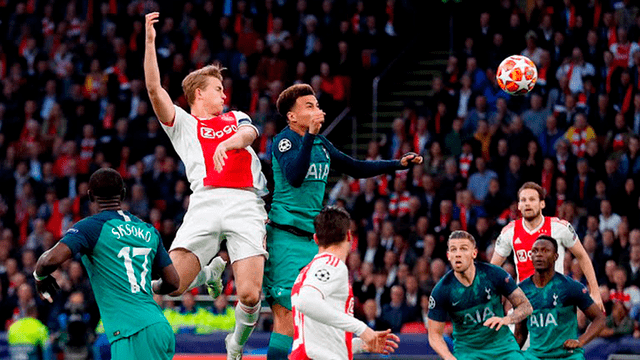 Ajax vs Tottenham: Matthijs de Ligt abrió la cuenta para los de Ámsterdam [VIDEO]