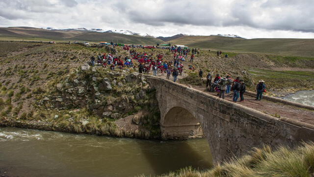 Arequipa: pobladores participaron del tradicional Chakatinkay por carnavales
