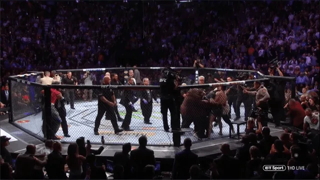 McGregor vs Khabib: tremenda batalla campal tras la pelea de UFC 229 [VIDEOS]