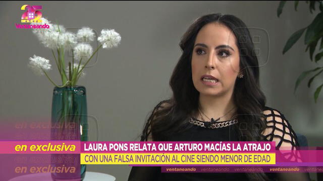 La actriz reveló el abuso sufrido en el programa Ventaneando. Foto: captura/TV Azteca La actriz reveló el abuso sufrido en el programa Ventaneando. Foto: captura/TV Azteca