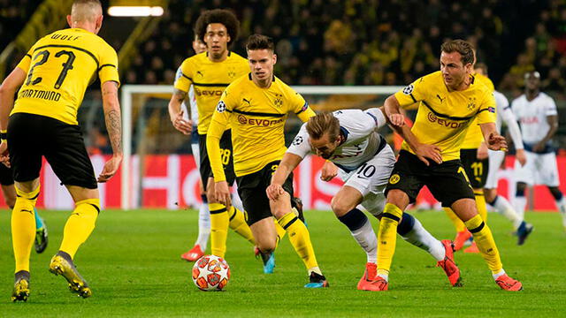Tottenham venció 1-0 al Borussia Dortmund y accede a la siguiente fase de la Champions League
