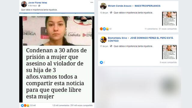 Publicaciones sobre supuesta 'noticia' fueron viralizadas en Facebook. Captura de pantalla.