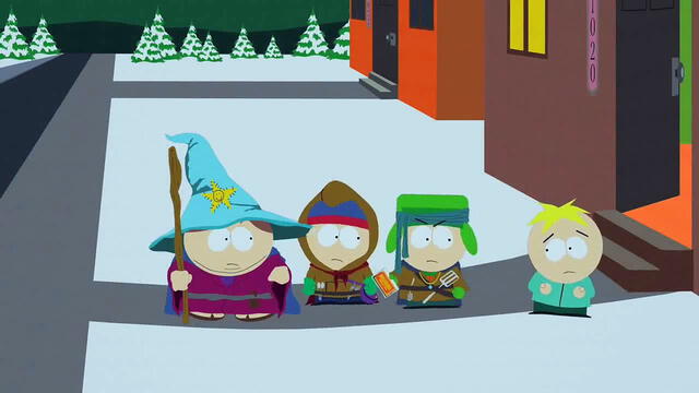 The return of the fellowship of the ring to the two towers. Foto: South Park
