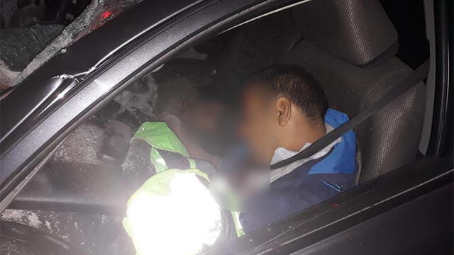 Policía y acompañante mueren en accidente de tránsito en Tacna Policía y acompañante mueren en accidente de tránsito en Tacna