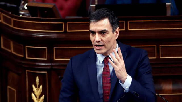 Pedro Sánchez consiguió la aprobación para tercera prórroga del estado de alarma en España. Foto: Internet.