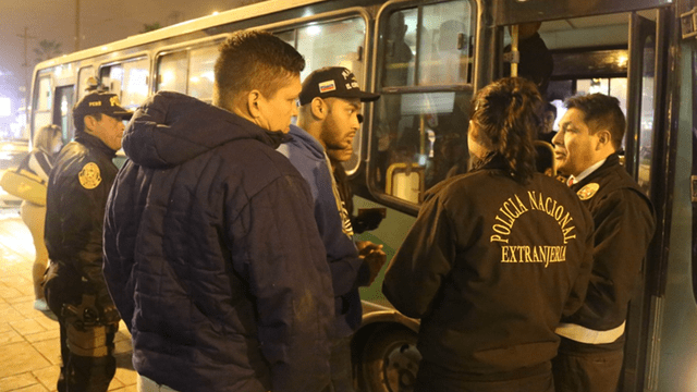 Migraciones y Extranjería ejecutaron un operativo de fiscalización en Los Olivos [VIDEO]