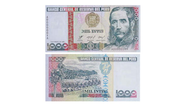 Billetes del Perú, BCRP