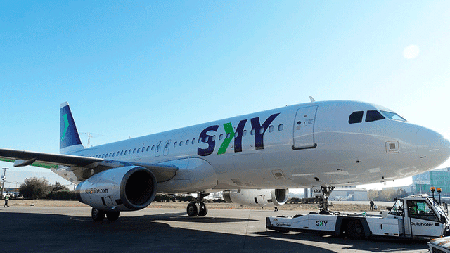Aeropuerto Jorge Chávez: avión de Sky Airline se malogra y retrasa otros vuelos