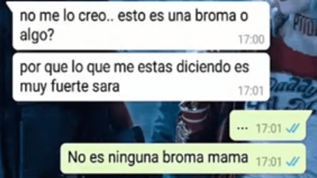 WhatsApp Viral: mamá se llevó el peor susto de su vida, por una vil broma del 'Día de los Inocentes' 