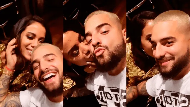Anitta y Maluma demuestran en fotos que se tienen mucha confianza.