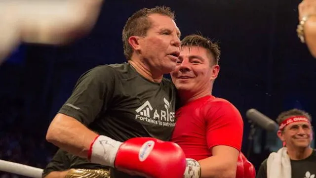 Julio Cesar Chavez y 'Travieso' Arce