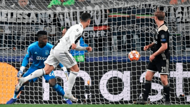 Juventus vs Ajax: mira el gol de Cristiano Ronaldo para el 1-0 de los 'bianconeros' [VIDEO]