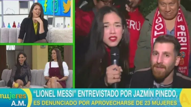 messi y jazmin pinedo