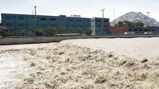 La quebrada más grande de Chosica en riesgo muy alto
