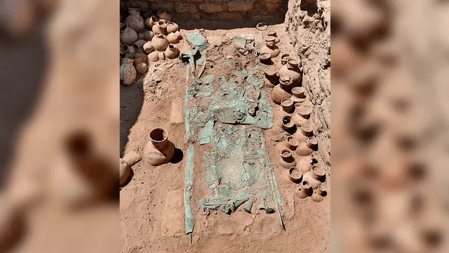 Descubren tres tumbas de la élite Mochica en Ucupe