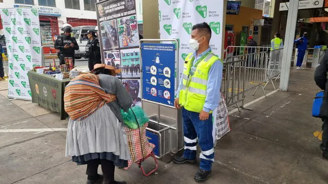 Línea 1 del Metro de Lima: bultos o bolsas serán revisadas al ingresar a las estaciones del tren eléctrico