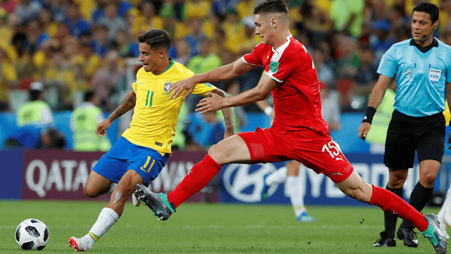Brasil venció a Serbia y ya está en los octavos de Rusia 2018 | RESUMEN Y GOLES