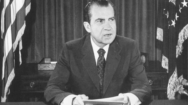 Richard Nixon, presidente de Estados Unidos en 1969. Foto: Difusión.