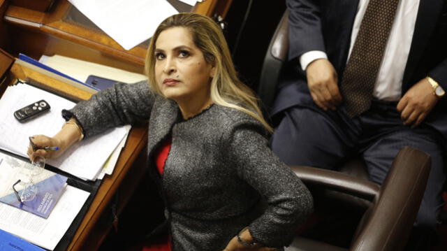 Maritza García renunció a Fuerza Popular argumentando que dicha bancada se manejaba de manera arbitraria. Foto: La República.