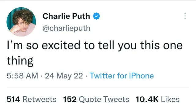 Charlie Puth Twitter