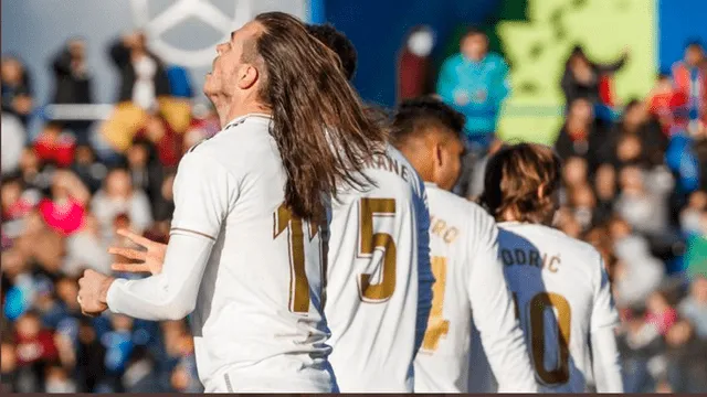 Gareth Bale se suelta el cabello en pleno partido con el Real Madrid