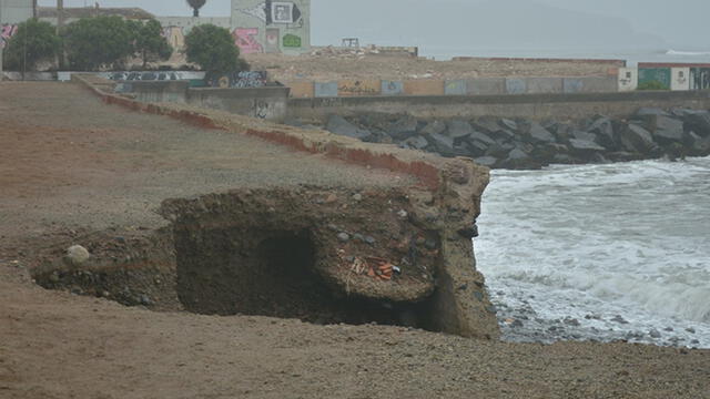 Piden a Municipalidad de Lima proteger playas de Costa Verde