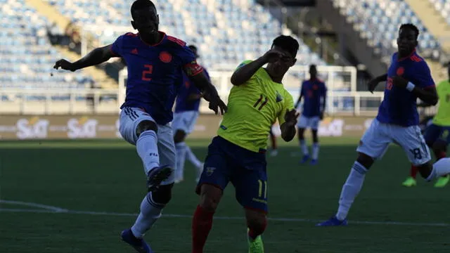 Ecuador obtuvo agónica victoria frente a Colombia por 1- 0 en el Sudamericano 2019