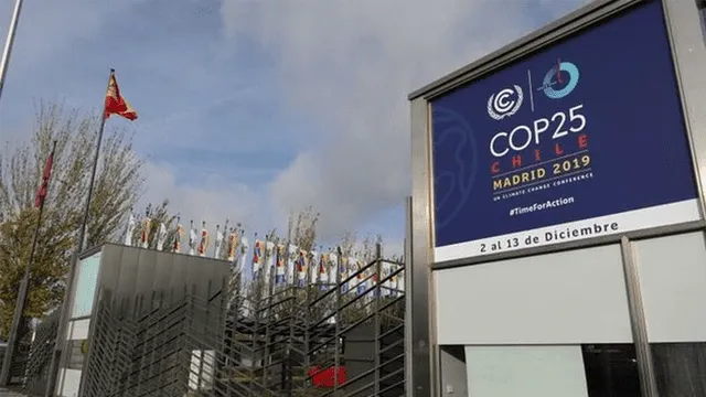Esta es la sede del COP25 en Madrid.