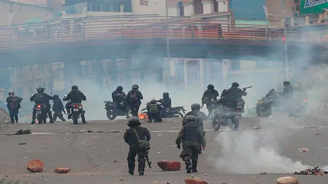 Las protestas en Bolivia no han parado a pesar de la renuncia de Evo Morales