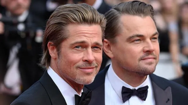Brad Pitt bromea sobre rumor de romance con Leonardo DiCaprio