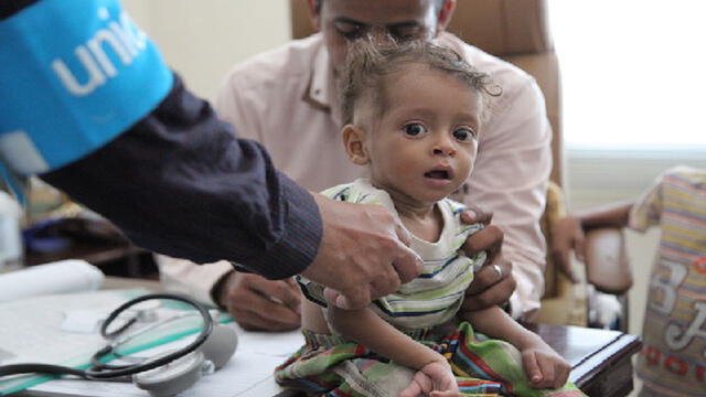 En Yemén se registró un brote de cólera durante el año 2017. Foto: Unicef.