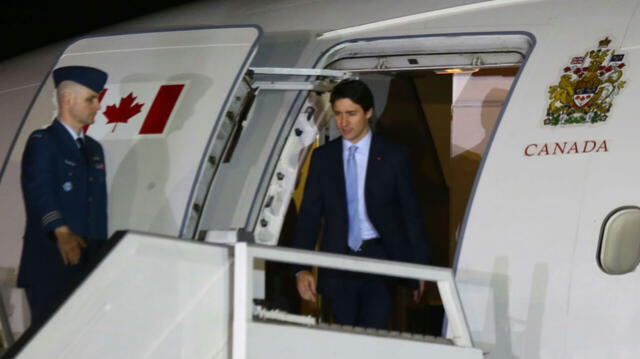 Justin Trudeau: primer ministro de Canadá ya está en Lima para cumbre [FOTOS]