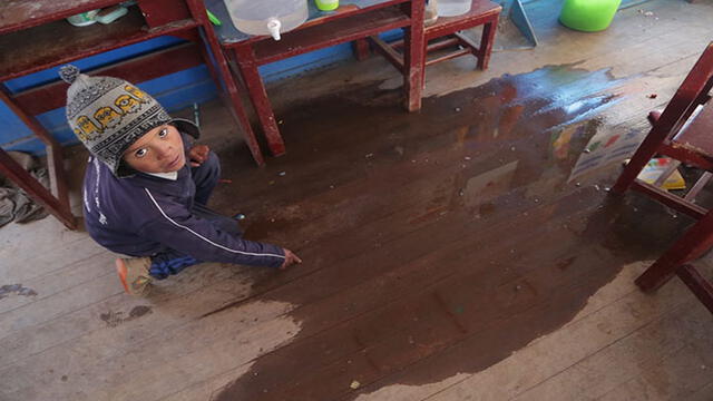Arequipa: 70 escolares de Caylloma iniciarán clases en pésimas condiciones [FOTOS Y VIDEO]